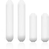 AFCJLTO 4-teiliges Set Magnetische Rührstäbchen mit PTFE-Ummantelung,...