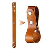 Gürtelschlaufen Kugel Whip Halter | Bullwhip-Halter Handgemachte...