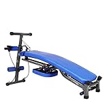 Rudergerät und Multifunktionsbank für Indoor Fitness - Supine Plank,...