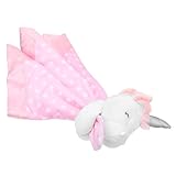 BESTonZON Unicorn Plüsch Sicherheitsdecke Für Neugeborene Kuschelige...