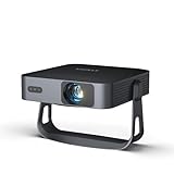 Smart Beamer【Netflix Offiziell/360° Drehbar 】 Mini Beamer 4K mit...