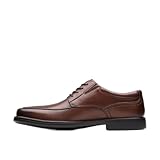 Clarks Dresslite Ace Oxford für Herren, Mahagoni, Leder, 47 EU