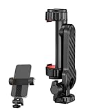 Smartphone Handyhalterung für Stativ, Handy Stativ Adapter mit 2 Kaltschuh...