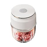 Garlic Mincer Electric, Garlic Chopper Electric | Zwiebelmasher Masher USB...