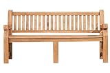 TPFGarden Gartenbank Teakbank Jacky-N 220 cm Teak