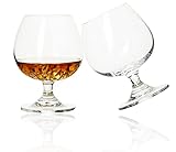 BothEarn Cognac Gläser 2er Set - Whiskey Weinbrandschwenker Kristal,...