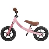 Hippiez Metal Balance Bike Worker Old Pink ab 2 Jahren – Pinkes Laufrad...