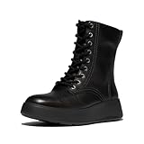 Fitflop Damen F-Mode Stitch Warm Tumb. Leather Laced Ankle Boots...