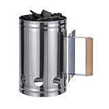 GLÜHZONE KS 100 | Anzündkamin aus Edelstahl für XXL Grills |...