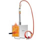 VEVOR tragbare Propan Schmiede, 1 Brenner, 1427 ℃ Propan Schmelzofen für...