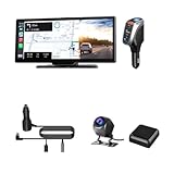 BANMW Rückfahrkamera 4K 10,26 Zoll mit Videorekorder, Rückspiegel,...