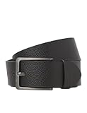 JACK&JONES Herren JACMIKA Belt Synthetikgürtel, Black, 80