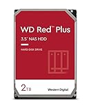 WD Red 2TB 3.5' NAS Interne Festplatte - 5400 RPM - WD20EFRX