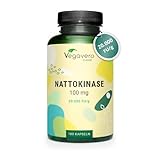 Nattokinase Kapseln hochdosiert | 20.000 FU/g | Aus Natto – fermentierte...