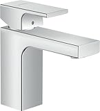 hansgrohe Waschtischarmatur Vernis Shape, Wasserhahn Bad mit Auslauf Höhe...