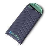 Husky Guty Schlafsack 3 Jahreszeiten bis -10°C, Warme Deckenschlafsack...