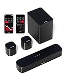 ULTIMEA 5.1 Surround Sound System, Soundbar für TV Geräte mit App...