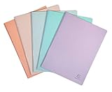 Exacompta 88360E Sichtmappe Aquarel aus PP 500μ mit 30 Hüllen und 60...