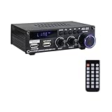 Stytpwra Digitaler HiFi Verstärker AS22 30Wx2 2.0 Kanal Bluetooth...