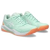 ASICS Damen Gel-Dedicate 8 Padel Sneaker, Mint Tint White, 39 EU