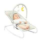 Badabulle Babywippe faltbar Lichen - Verstellbare Rückenlehne -...
