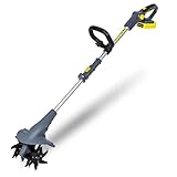FANZTOOL 20V Motorhacke Mini-Bodenhacke Bodenkrümler Gartenhacke mit 20cm...