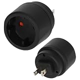 Brennenstuhl Reisestecker/Reiseadapter (Reise-Steckdosenadapter zum...