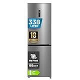 Midea MERB345MGC02 Kühl-/Gefrierkombination/No Frost/185 cm hoch / 59,5 cm...