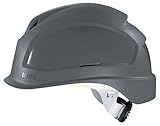 Uvex Pheos B-S-WR Belüfteter Bauhelm mit Drehrad - Kurzer Schirm -...