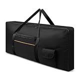 Lanjue Keyboard Tasche 61 Tasten, Keyboardtasche mit Griff Tragbar...