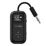 Lavales SafeFly Dual - Premium Flugzeug Bluetooth 5.3 Transmitter für 2...