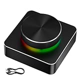 Générique Wireless Volume Control Knob – Computer Blue Audio Controller...