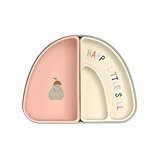 LÄSSIG Baby Kinder Geschirrset Silikon Teller Schüssel...