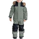 Ayhuang Schneeanzug Kinder Unisex Klassisch Skianzug Warme Verdickt...