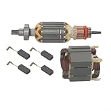 HomeVortex Professionelle Elektrowerkzeug-Motorteile Rotor Stator Montage...