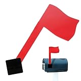 Rote Flagge für Briefkasten, Reparaturset mit roter Flagge für den...