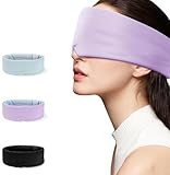 Schlafmaske für Frauen Herren, Seitenschläfer Schlafbrille Weich Bequem,...
