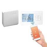 Allthingstore WiFi Programmierbares Raumthermostat mit App Steuerung für...