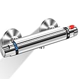 Galaire Duscharmatur mit Thermostat, Mischbatterie Dusche für Aufputz mit...