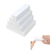 Dreamil 10 Stück Weißer Nagelfeile Schleifblock, Buffer SchleifblöCke...