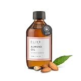 ELIXR 100% Reines Mandelöl – Kaltgepresst & Natürlich – Pflegeöl...