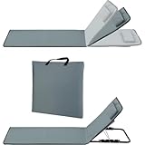 Stagecaptain Strandmatte faltbar mit Rückenlehne - Beachmatte mit...