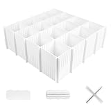 10 Stück Schubladeneinteiler, Trennwände für Schubladen, 32 x 11 cm...