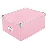 Idena 11010 - Aufbewahrungsbox aus festem Karton, Deckel mit verstärkten...