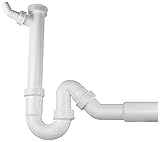 BLANCO Geruchsverschluss (Siphon) 1,5'' x 50 mm (Abgang Ø=40 oder 50 mm) |...