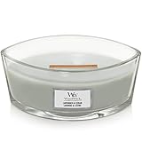 WoodWick ellipsenförmige Duftkerze mit knisterndem Docht | Lavender &...