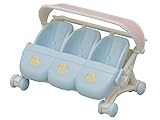 Sylvanian Families L5533 Drillings-Kinderwagen - Puppenhaus Spielset