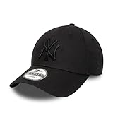 New Era New York Yankees MLB League Essential Black on Black 9Forty Cap -...