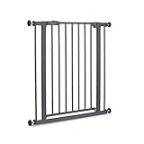 hauck Open N Stop 2, Dunkelgrau - Kinderschutzgitter Hundegitter,...