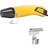 AIUNAOM Mini Heißluftpistole 500W Handheld Heissluftgebläse 2...